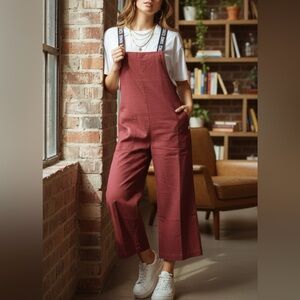 Being Human Red Logo Jumpsuit